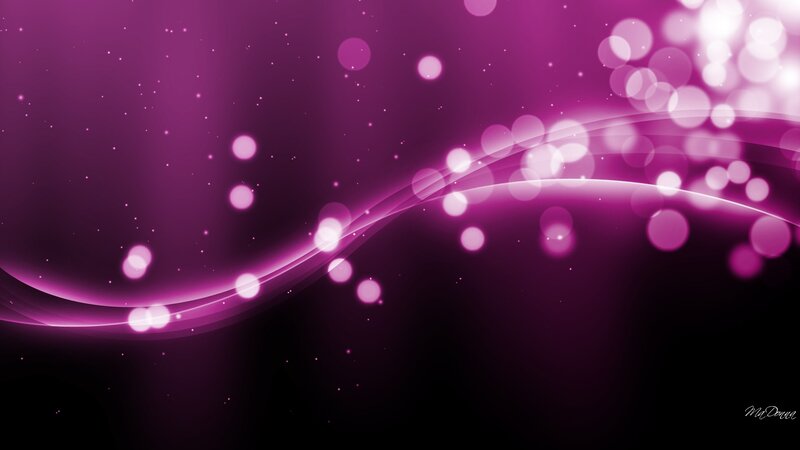 Purple Light Waves — Dreamy