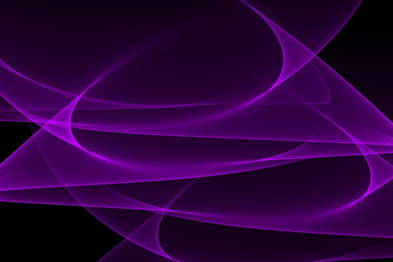 Purple Light Waves — Dynamic, Abstract, Curves
