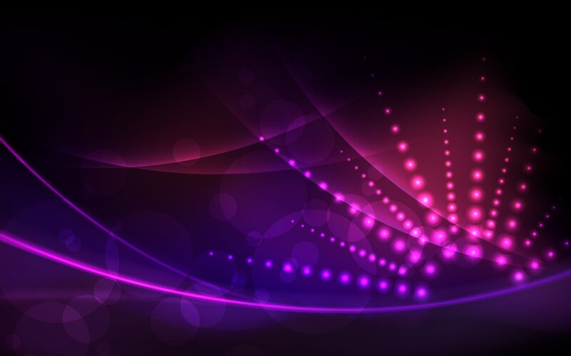 Purple Light Waves — Dynamic, Abstract, Dots, Pink