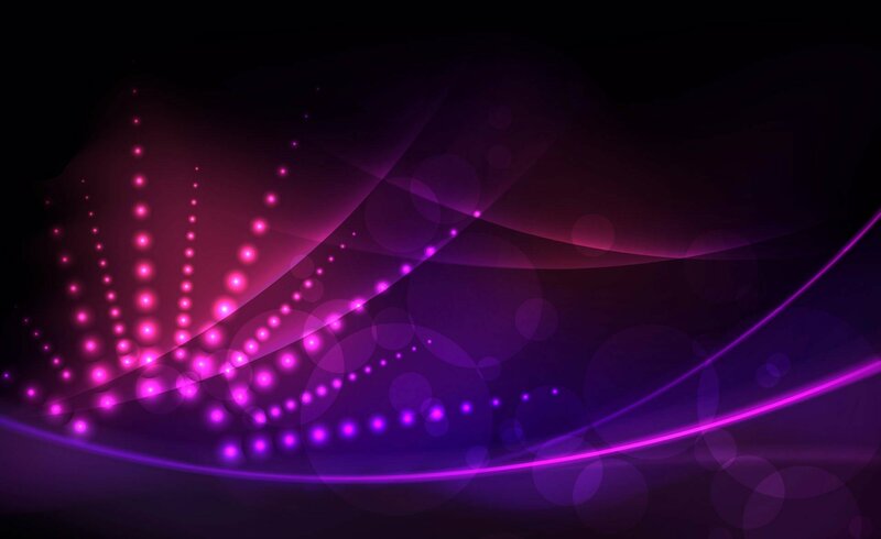 Purple Light Waves — Dynamic, Abstract, Dots