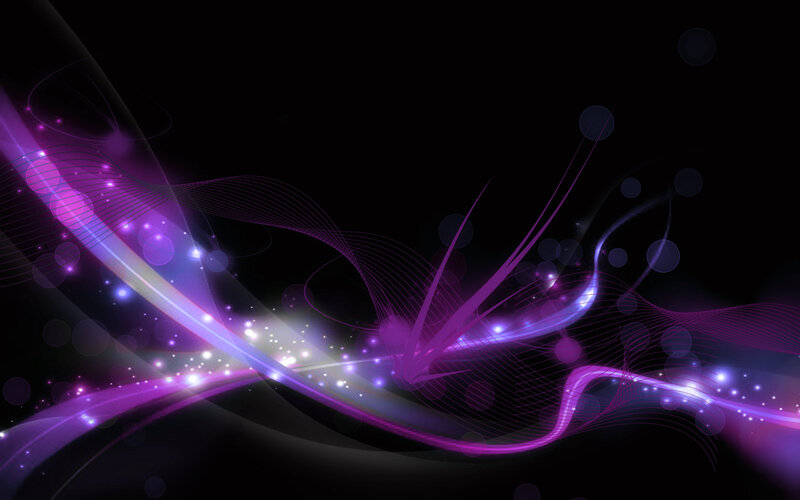 Purple Light Waves — Dynamic, Night