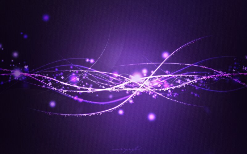 Purple Light Waves — Energetic