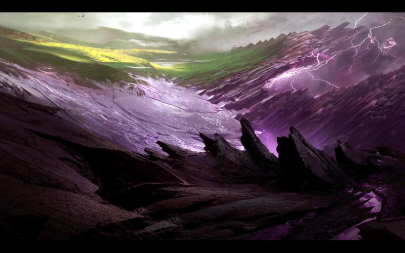 Purple Lightning Canyon