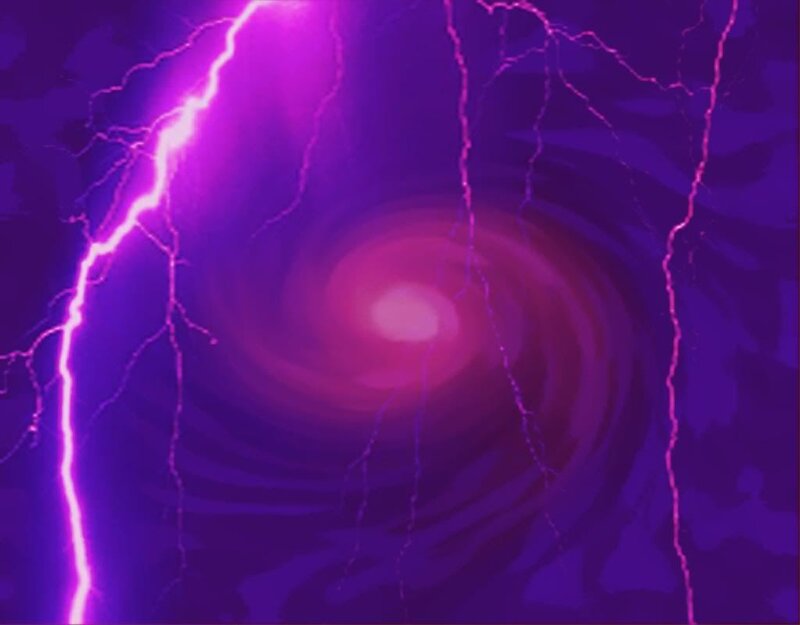 purple lightning vortex