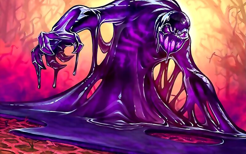 Purple Liquid Monster