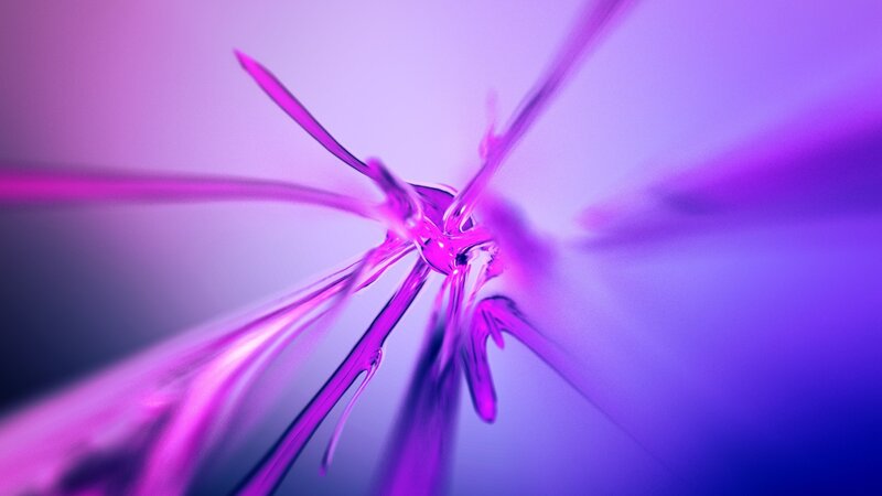 Purple Liquid Splashes — Dynamic