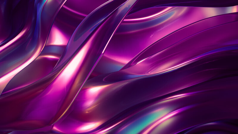 Purple Liquid Waves — Dynamic