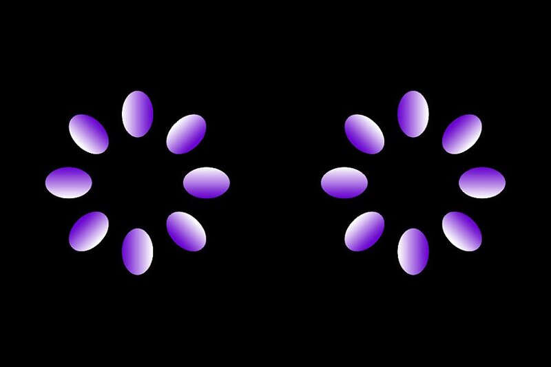 Purple Loading Icons