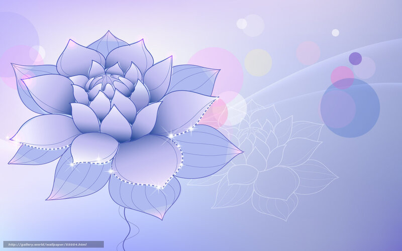 purple lotus flower design