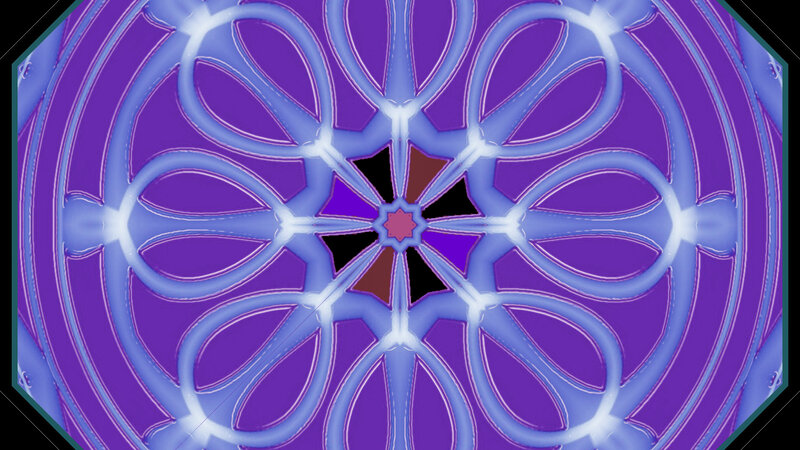 Purple Mandala Pattern — Calm