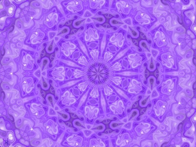 purple mandala pattern