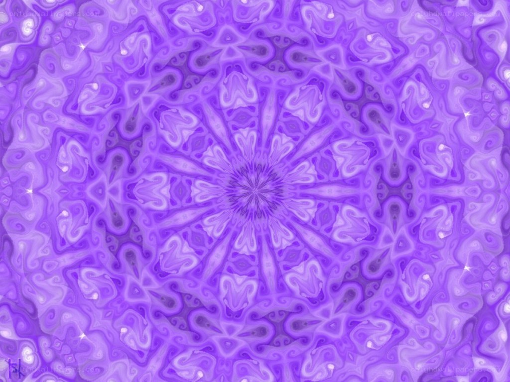 purple mandala pattern