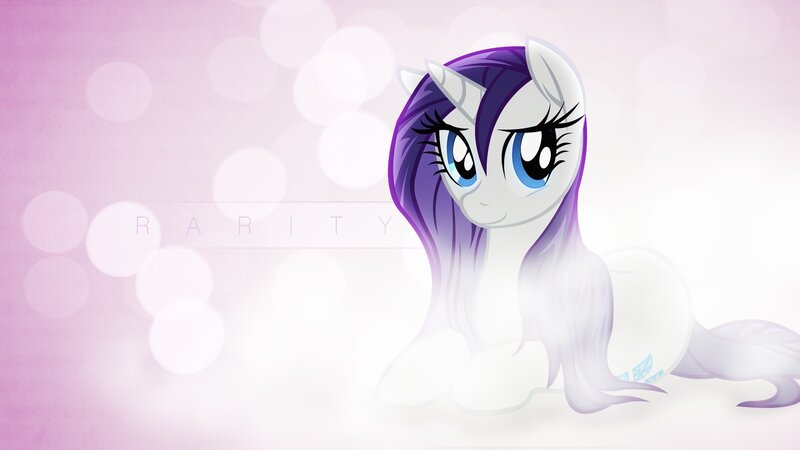 Purple-maned Pony — Purple, Serene, Digital Art