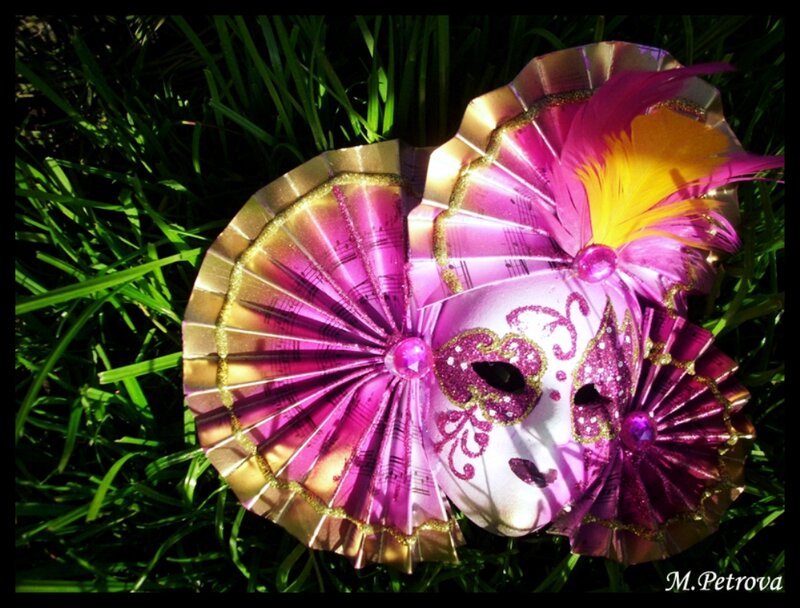 Purple Masquerade Mask