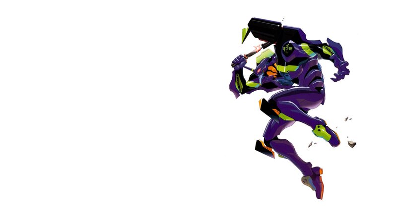 Purple Mecha Robot — Action