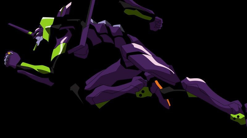 Purple Mecha Robot — Dramatic, Anime, Mech, Weapon
