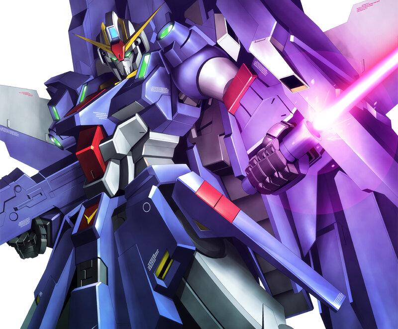 Purple Mobile Suit