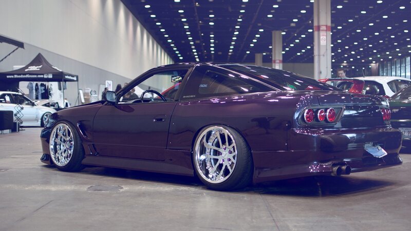Purple Modified Car — Showroom