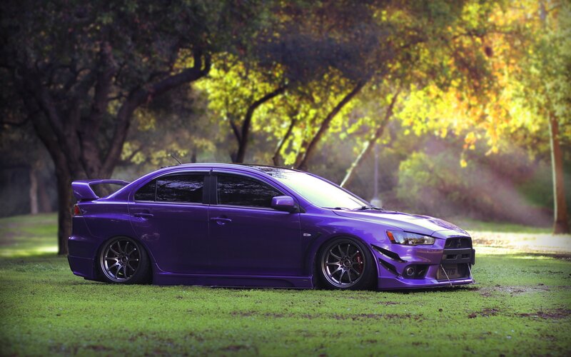Purple Modified Sedan — Serene