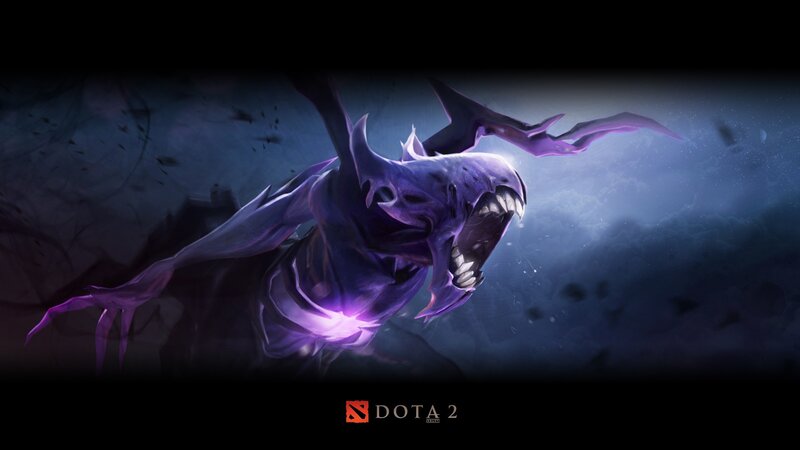 Purple Monster Creature — Dramatic