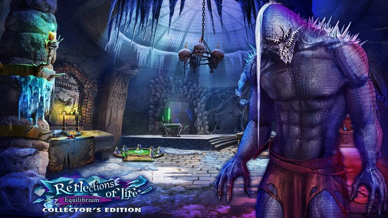 Purple Monster in Cave — Dark, Ominous