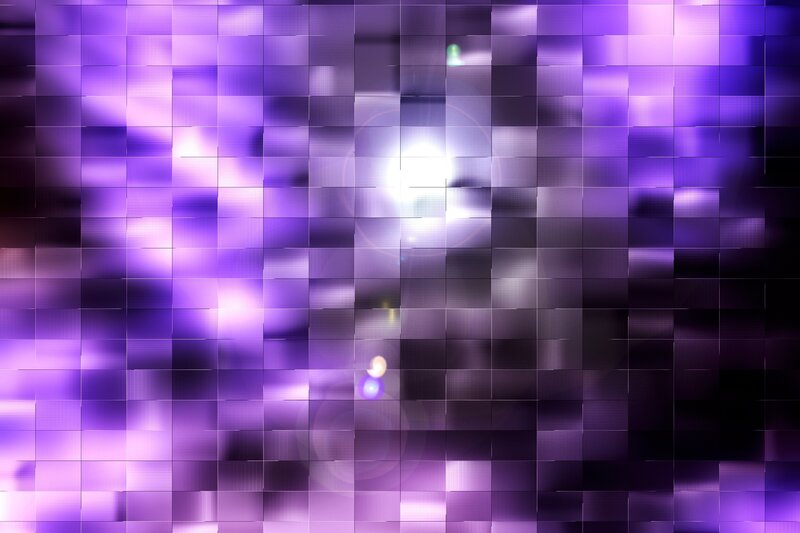 purple mosaic light effect