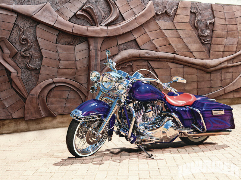 Purple Motorcycle — Calm