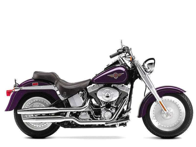 Purple Motorcycle — Neutral