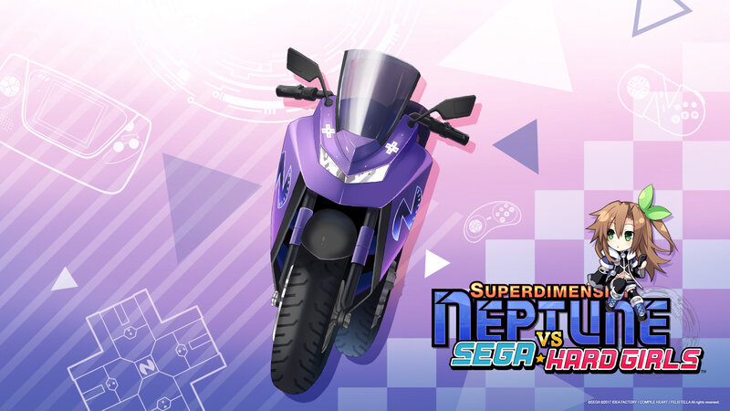 Purple Motorcycle — Playful