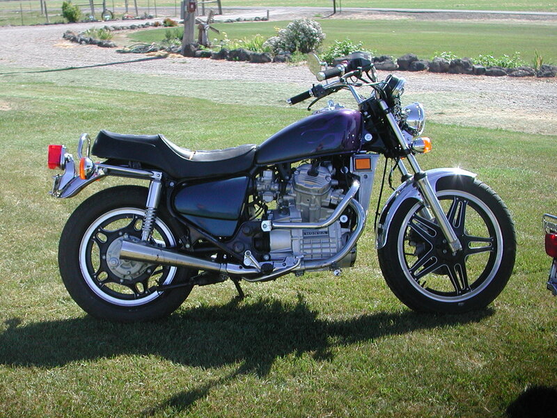 Purple Motorcycle — Serene