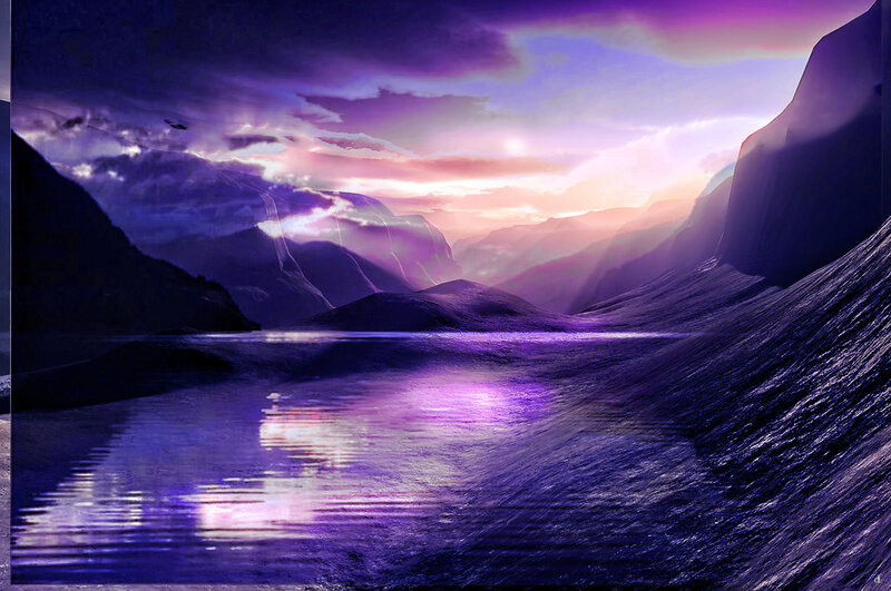 Purple Mountain Lake