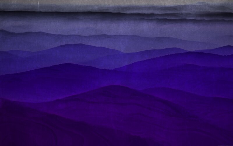 Purple Mountain Ranges