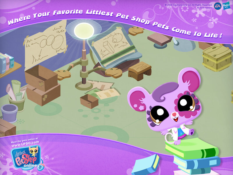 Purple Mouse Character