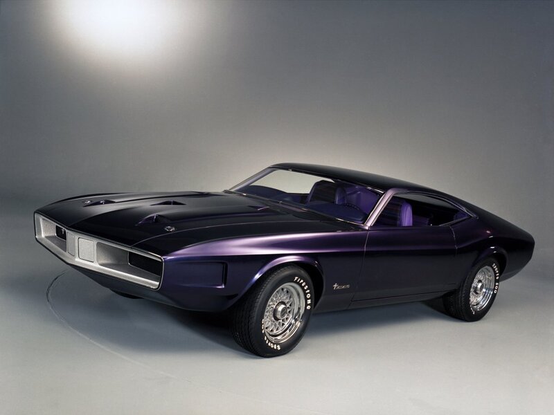 Purple Muscle Car — Dramatic, Photograph, Wheel, Interior