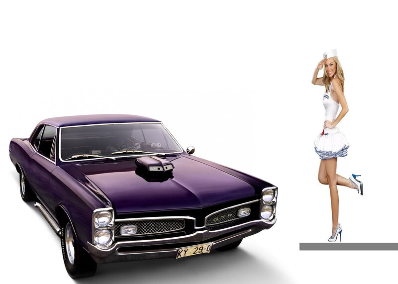 Purple Muscle Car — Neutral
