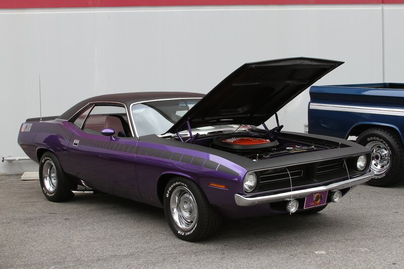 Purple Muscle Car — Showcase