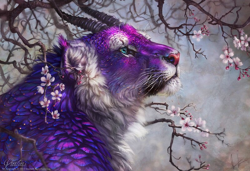 Purple Mythical Creature