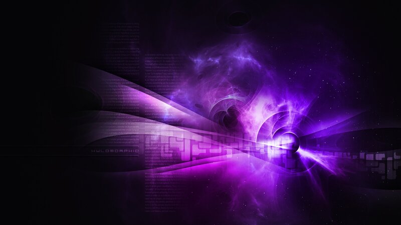 purple nebula abstract background
