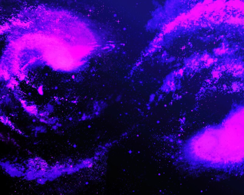 Purple Nebula Clouds