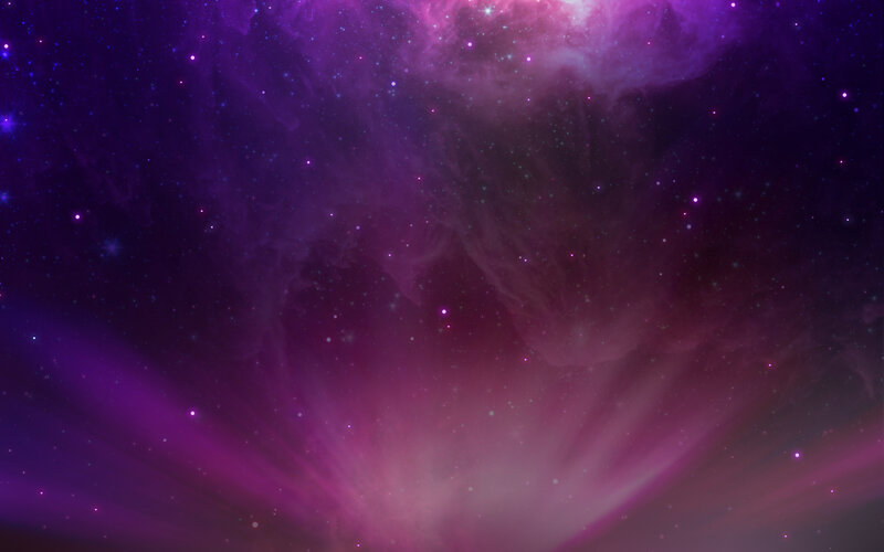 Purple Nebula in Space — Cosmic, Digital Art, Stars, Cosmic Dust