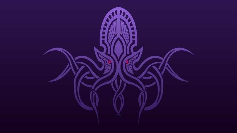 Purple Octopus-like Creature
