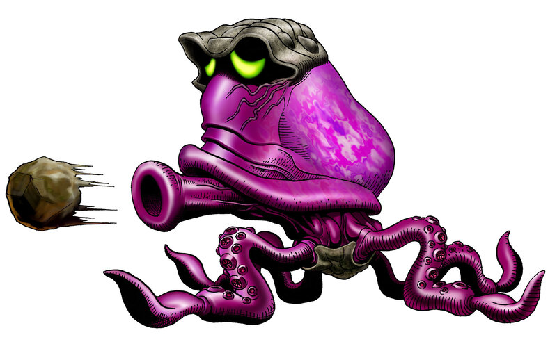 purple octopus monster