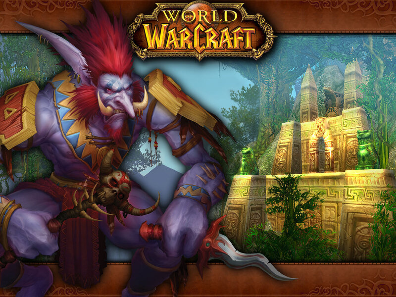 Purple Orc Warrior — Dramatic, Digital Art