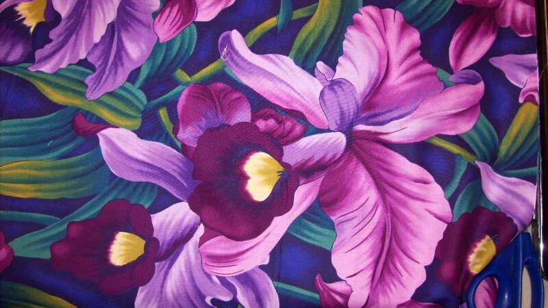 Purple Orchid Flowers — Vibrant