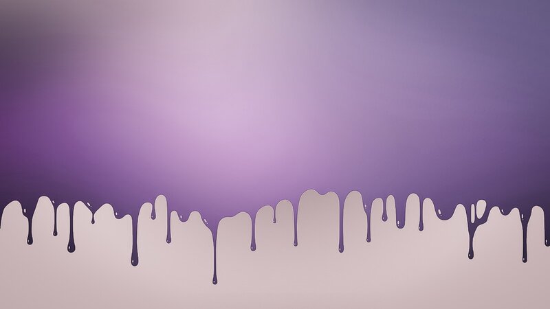 Purple Paint Drips