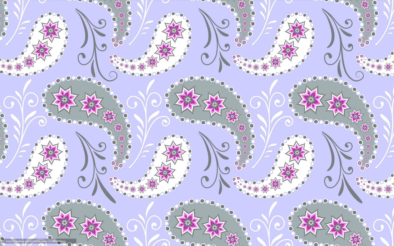 purple paisley pattern design
