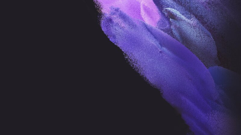 Purple Particle Cloud — Dramatic