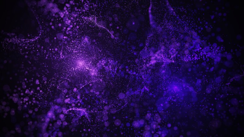Purple Particle Cloud — Ethereal
