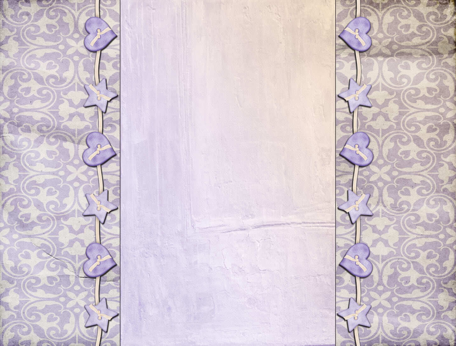 purple patterned border design