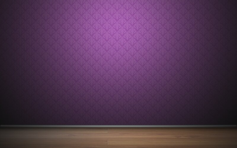 Purple Patterned Wall — Neutral
